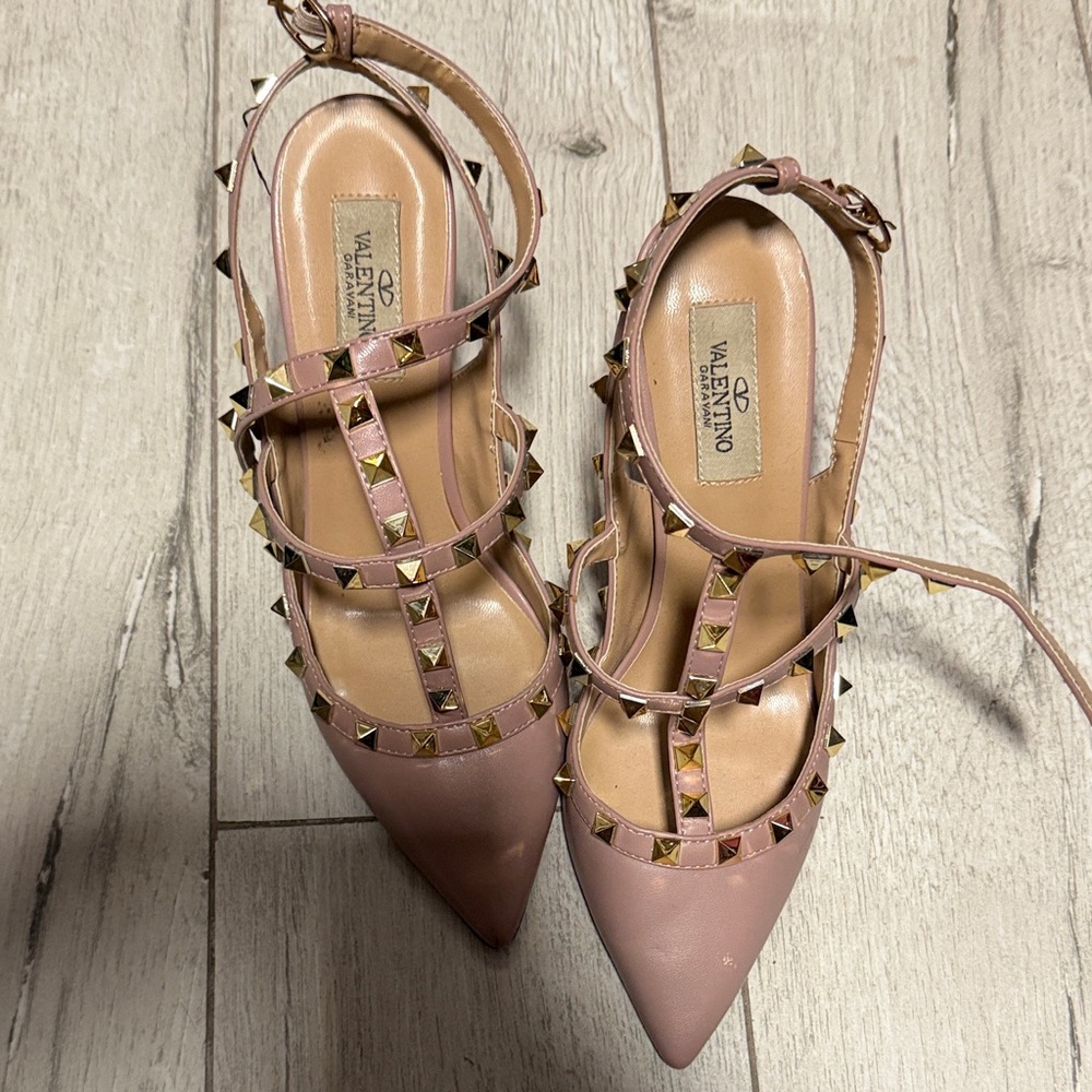Valentino rock stud heels